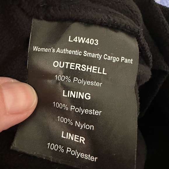 686 Womens Smarty Snowboard Pants Fleece Liner Zip-In Black Boyfriend Fit Medium - Picture 7 of 9